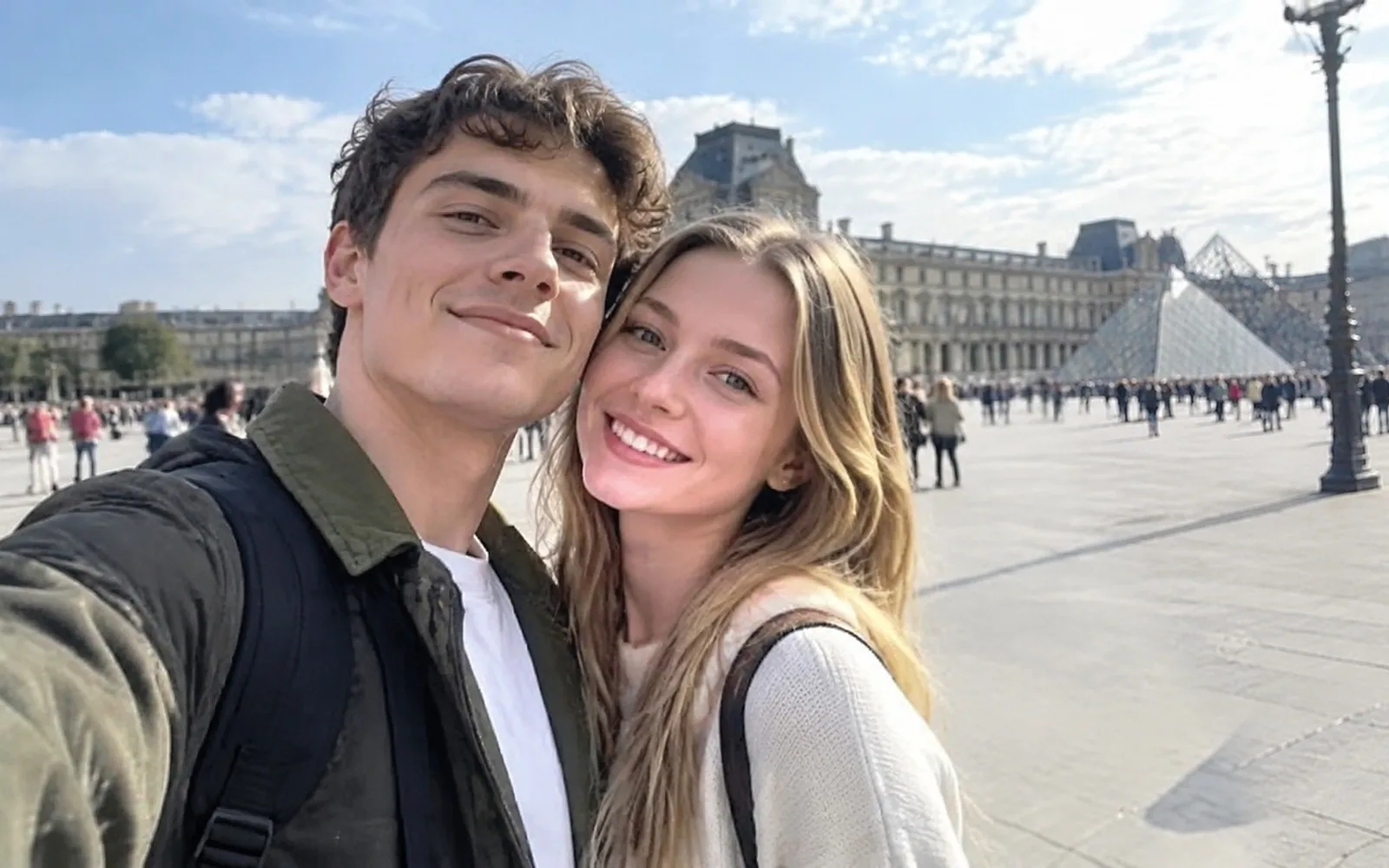 Travel photo after AI person removal